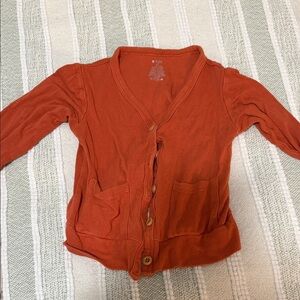 Kyte BABY Women's Rust Cardigan Sweater